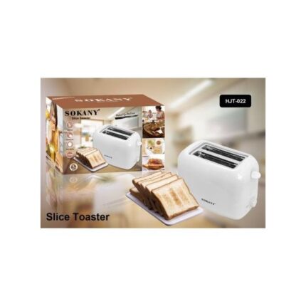 Sokany Bread Maker - White- 700 Watt HJT-022
