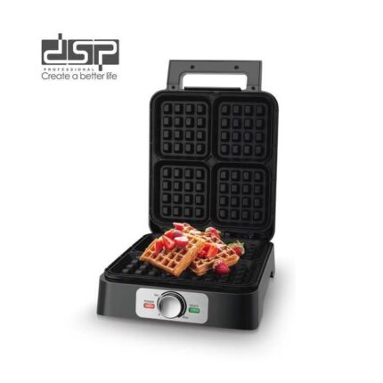 Dsp 4 Slice Waffle Maker/NonStick Coating/Overheat Protection/1600W( KC1337)