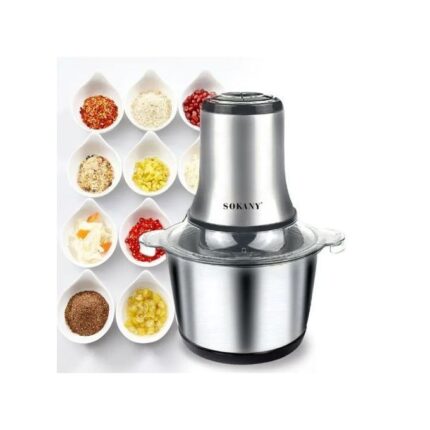 Sokany Chopper With Steel Body 800 Watt - 3.0 L - (LB7005A)
