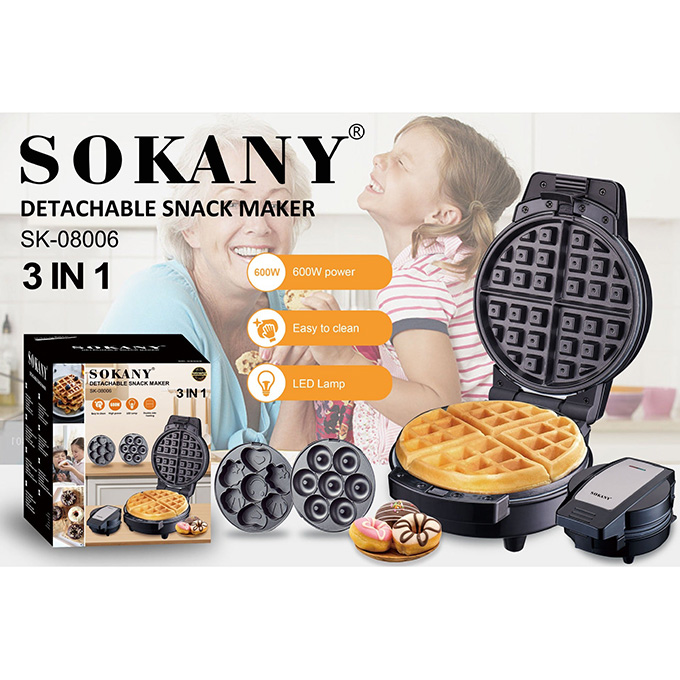 sokany-3in1waffle-donut-cartoon-cake01