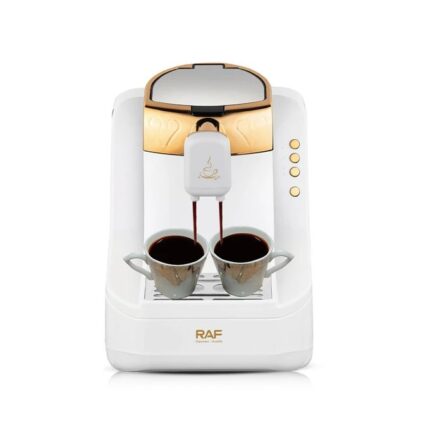 RAF 2 Cups Turkish Coffee Maker/0.8L/ Water Tray/Self-Cleaning/700W(R.111)